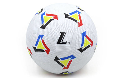 Мяч резиновый футбольный 043 размер 5 резина 