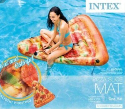 Надувной матрас винил Пицца 175 145см INTEX, 58752