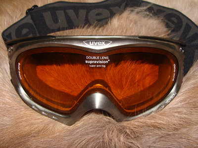 маска детская лыжная Uvex clima zone оригинал Германия Alpina черные буквы