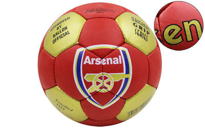Мяч футбольный 5 гриппи Arsenal 0047A-454 PVC, сшит вручную