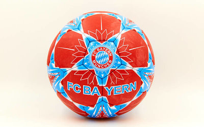 Мяч футбольный 5 гриппи Bayern Munchen 6694 PVC, сшит вручную