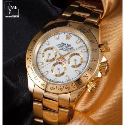 Часы Rolex Daytona gold white