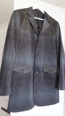Time of Style р. 48 50 удлиненный шикарный стильный демисезонный мужской пиджак полупальто