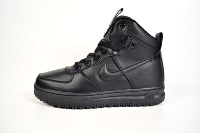 Зимние мужские кроссовки Nike Lunar Force 1 black
