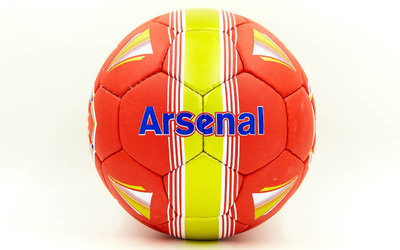 Мяч футбольный 5 гриппи Arsenal 6690 PVC, сшит вручную
