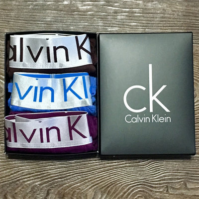 Набор из 3 трусов Calvin Klein в коробке