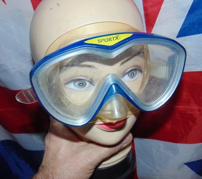 Фирменная маска для плавания дайвинга .Sportx