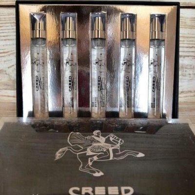 Подарочный Набор Оригинал Creed Aventus Eau De Parfum 5 × 7.5 ml. Парфюмерия Кридд Авентус