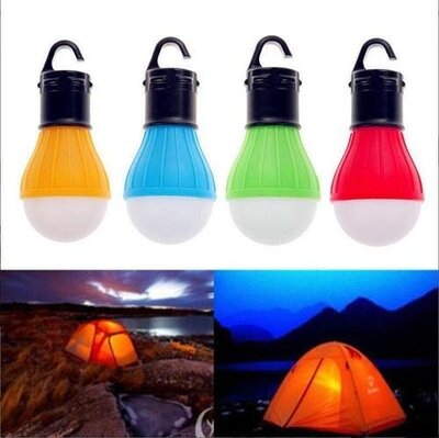 Фонарь, лампа для палатки - туристический, светодиодный на батарейках.