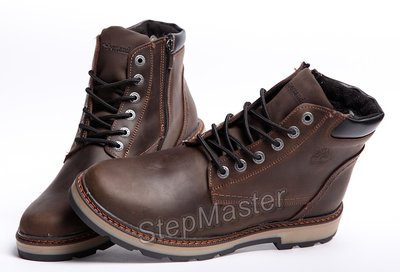Ботинки кожаные зимние Timberland Brown Boots