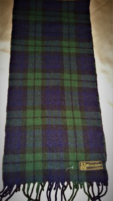 Теплый мужской шарф от бренда Westminster.Оригинал 100% pure wool /5261/