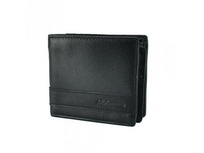 Кожаное мужское портмоне RE-00273W кошелек натуральная кожа, бумажник, визитница