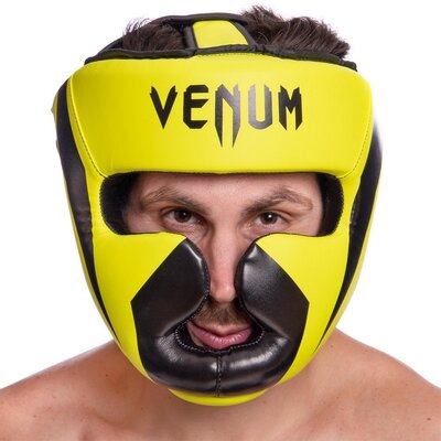 Шлем боксерский с полной защитой Venum 7041 шлем бокс размер S-L, PU 4 цвета
