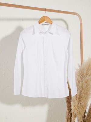 Белая женская рубашка LC Waikiki / Лс Вайкики