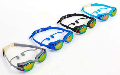 Очки для плавания с берушами Sailto KH39-A очки с берушами поликарбонат, силикон