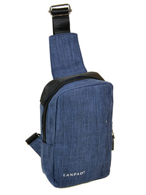 Мужская сумка на плечо Lanpad 815-1 blue