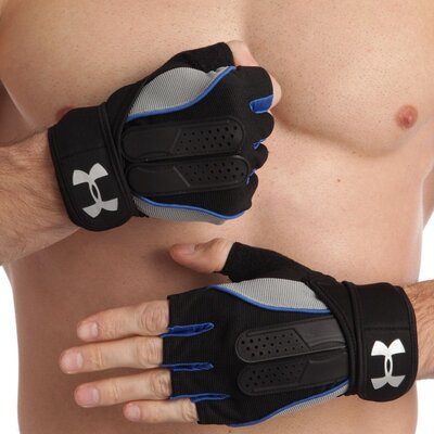 Перчатки атлетические с фиксатором запястья Under Armour 2682 спортивные перчатки размер S-XL, 2