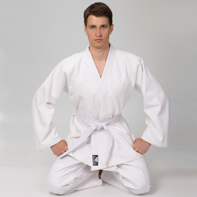 Кимоно для дзюдо белое Bad Boy 8192, хлопок размер 140-190см