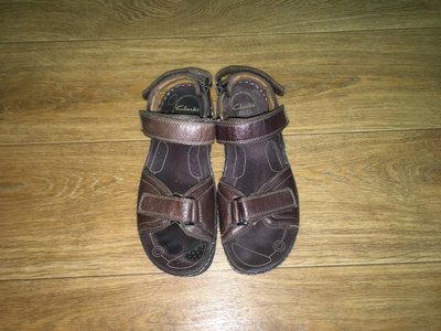 Кожаные сандалии, босоножки Clarks, р-р 42, на ногу 27-27,5 см