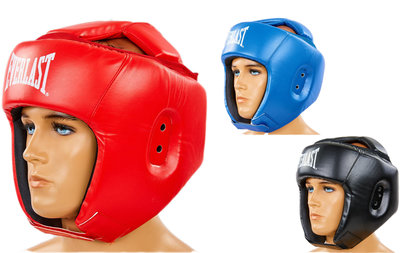 Шлем боксерский открытый с усиленной защитой макушки Elast 8268 шлем для бокса размер S-L