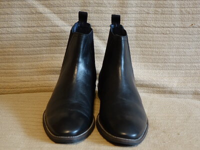 Красивые черные кожаные полусапожки - челси Redfoot Англия 11 р.