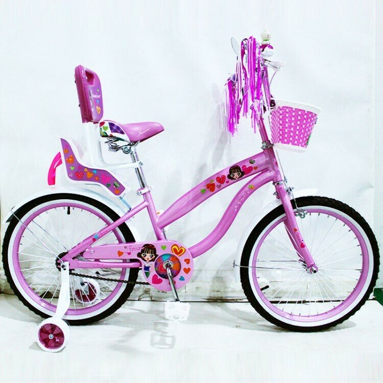 Розовый 20 2 цена. Велосипед 18 дюймов для девочки. Велосипед 20 дюймов для девочки. Велосипед красотка детский. Велосипед красотка розовый.