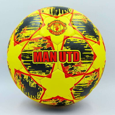 Мяч футбольный 5 гриппи Manchester 0112 PVC, сшит вручную