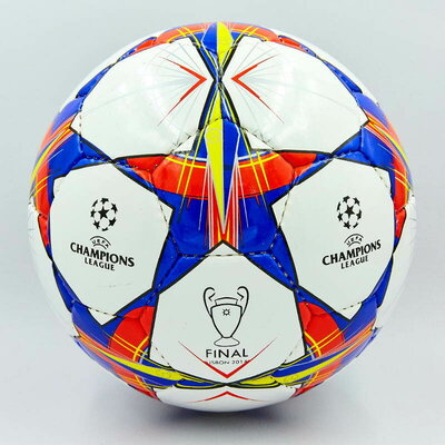 Мяч футзальный 4 Champions League Final Madrid 0099 PU, сшит вручную