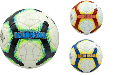 Мяч футбольный 5 Ballonstar Crystal 2938 PU, сшит вручную