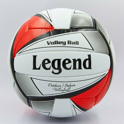 Мяч волейбольный Legend 0156 размер 5, PU сшит вручную 