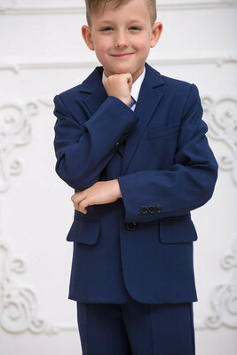 Школьный костюм на мальчика школьная форма темно синий