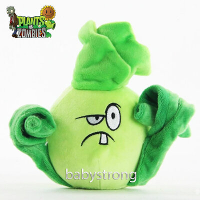 Мягкая плюшевая игрушка Растения против зомби Капуста из игры Plants vs Zombies 16 см