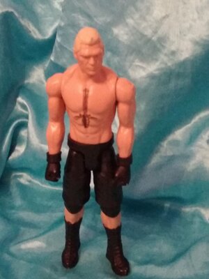 коллекционно-игровая кукла фигурка американского рестлера Brock Lesnar WWE 2016 Mattel Сша оригинал