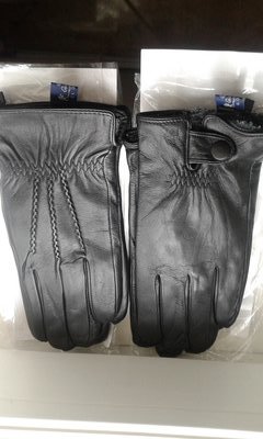 Кожаные мужские перчатки Румуния Сенсорные