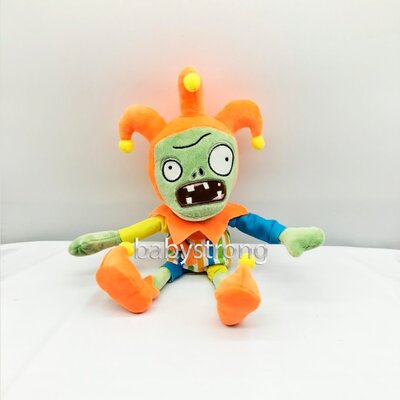 Мягкая плюшевая игрушка Растения против зомби Придворный Шут - Клоун из игры Plants vs Zombies 30 см