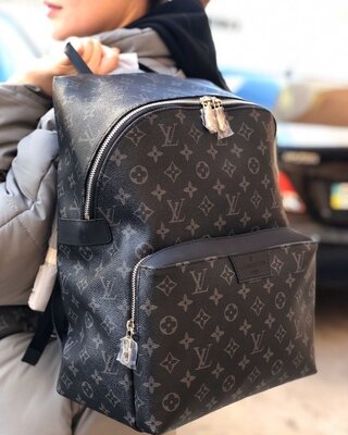 Рюкзак мужской канва кожа Louis Vuitton monogram discovery