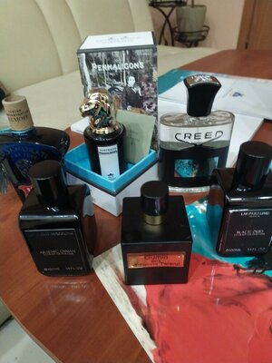 LM Parfums Black Oud есть Creed Aventus Pentagon,s