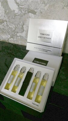 Tom ford Grey vetiver оригинальный подарочный набор travel 5 х 11 мл Нишевая парфюмерия