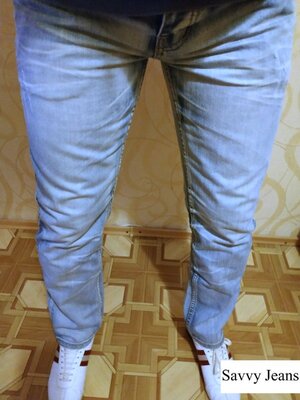 мужские джинсы от Savvy Denim, оригинал W32 L 30
