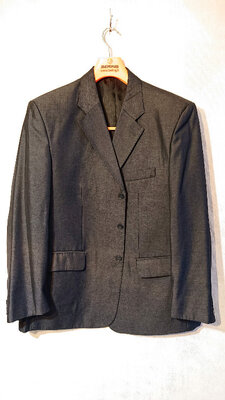 Мужской деловой классический костюм пиджак 2XL-3XL наш 56-58р мужские брюки большой размер