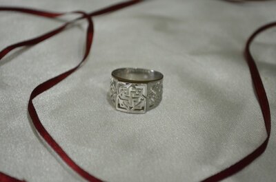 Кольцо Валькирия из серебра