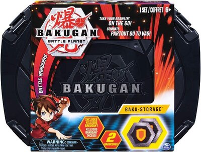 Bakugan Battle Planet Бакуган кейс для хранения бакуганов черный 20104004 Baku-Storage Case