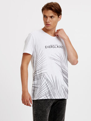 Белая мужская футболка LC Waikiki / Лс Вайкики Everglades