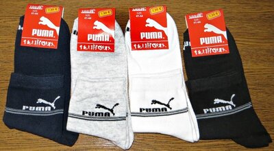 Носки мужские Puma демисезонные спортивные стрейч р. 41-44 Турция.