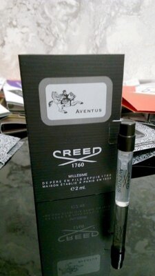 Creed Aventus Original mini vial spray 2 мл книжка миниатюра пробник