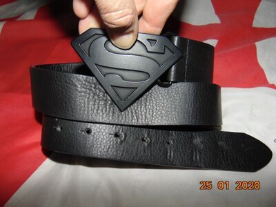 Стильний фирменний ремень пояс Supermen.106 см