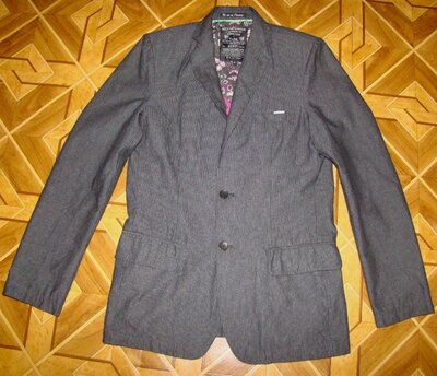 Стильный мужской котоновый пиджак SILVER CREEK р.М