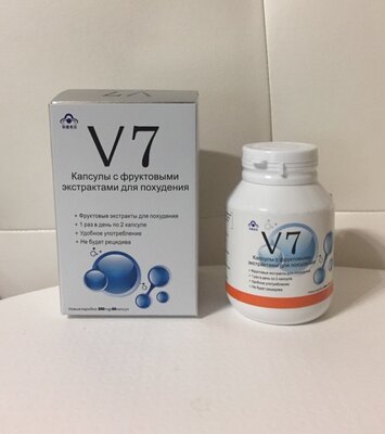 V7 таблетки для похудения , 60 капс
