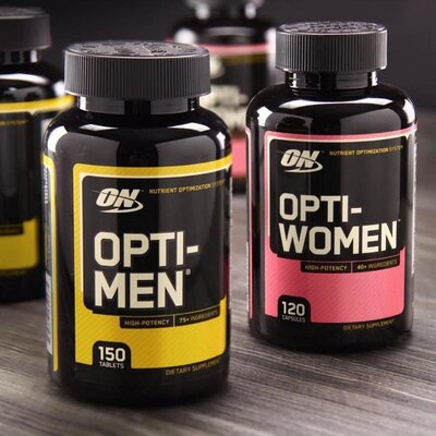 Optimum Nutrition, Opti-Women и Opti-Men. Витамины, мультивитамины для мужчин и женщин. Omega-3. Сша