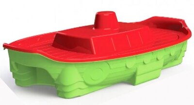 Песочница корабль кораблик с крышкой Долони Doloni 03355 разные цвета